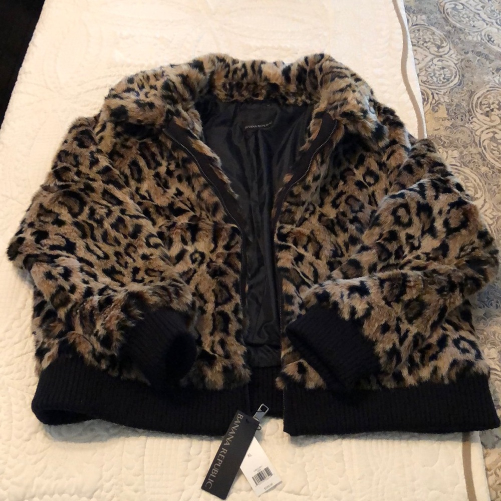 Banana Republic Cheetah print jacket